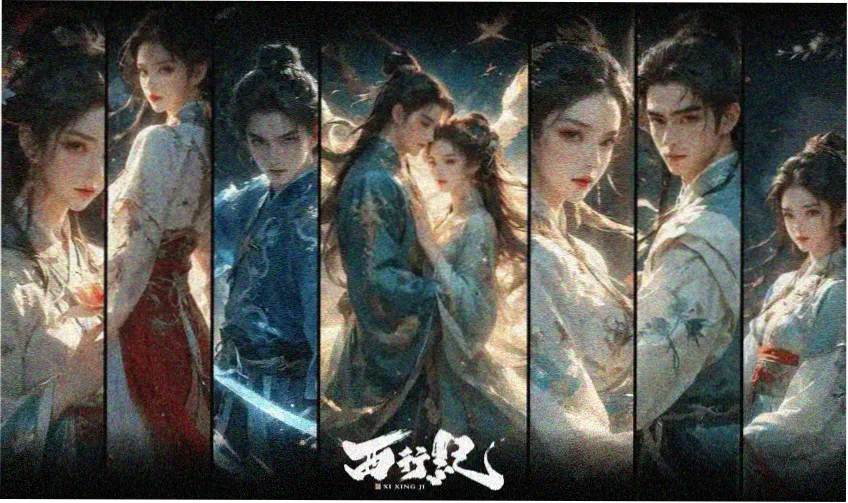 三十作画史时间线横幅